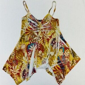 579 Multicolor Floral Camisole Top